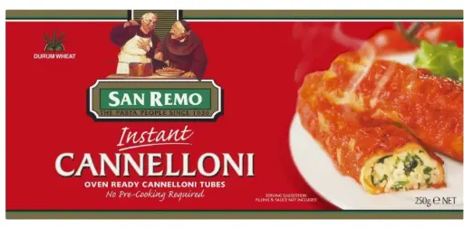 San Remo Cannelloni Tube 250g