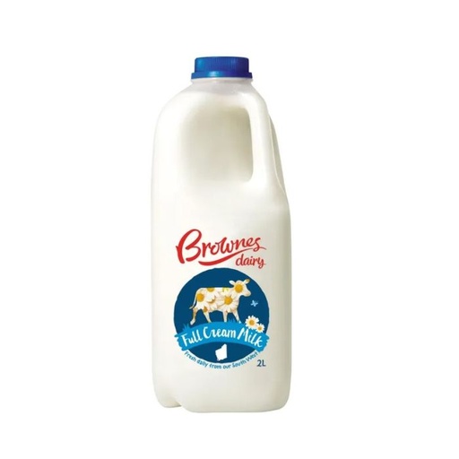 Brownes Full Cream Milk 2L
