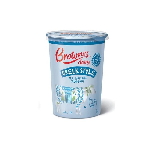 Greek Yoghurt 1kg- Brownes
