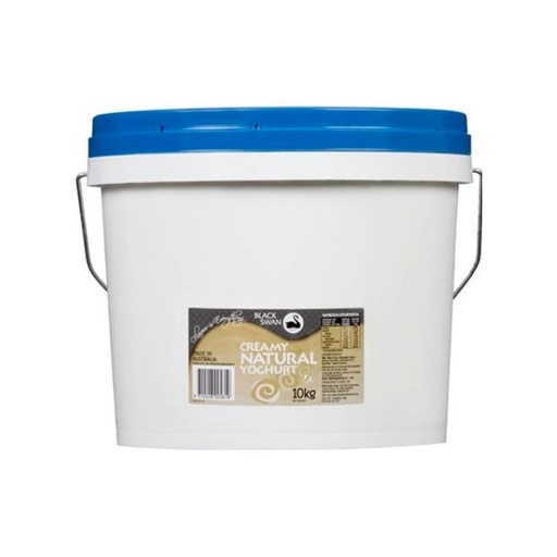 Yoghurt Creamy Natural 10kg - Black Swan