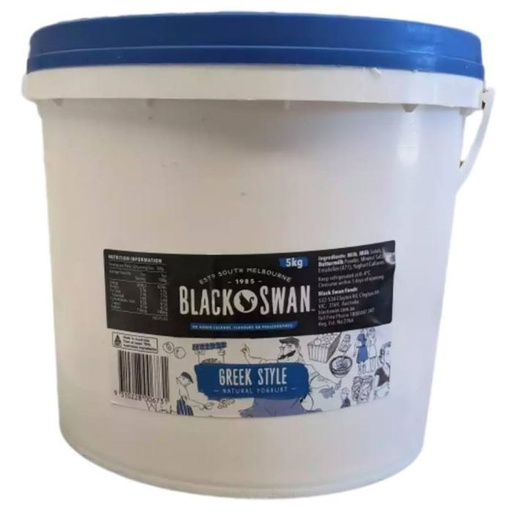Yoghurt Greek 5Kg - Black Swan