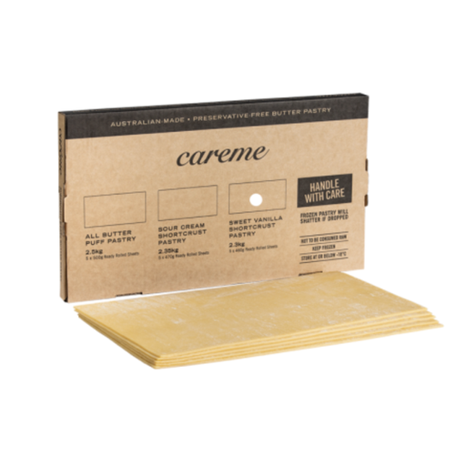 Pastry Butter Puff Sheets 2.5kg - Careme