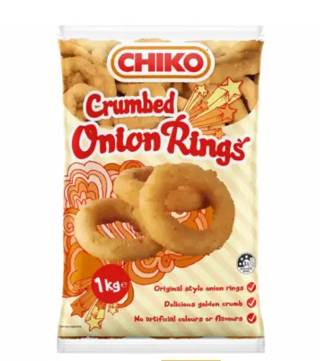 Chiko (02178) Crumbed Onion Rings 1Kg