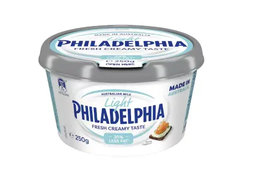 Philadelphia Light Cream Cheese Spread 250g