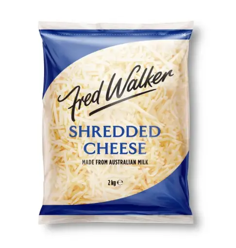 Fred Walker Tasty Shredded Cheddar 2kg