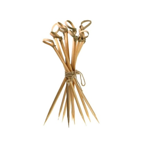 Bamboo Skewers Looped (Curly) 15cm x 250pcs