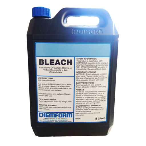 Bleach 4% 5L