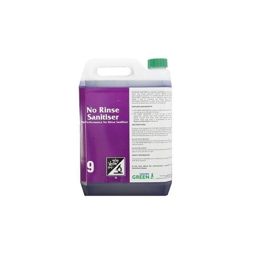 No Rinse Sanitizer #9 5L
