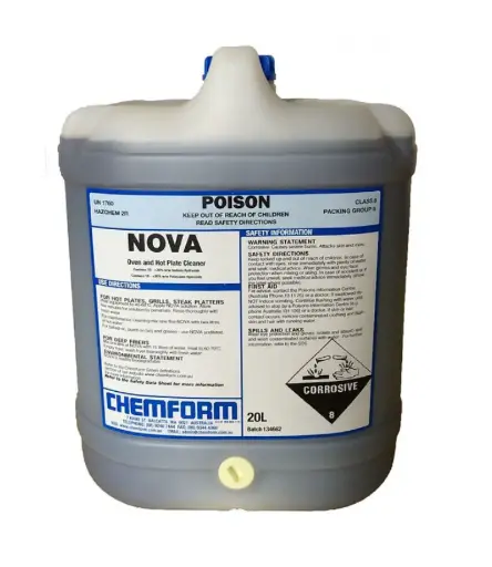 Nova Oven and Hot Plate Cleaner 20L