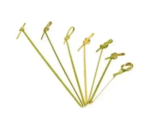 Bamboo Skewers Looped 6cm x 250pcs