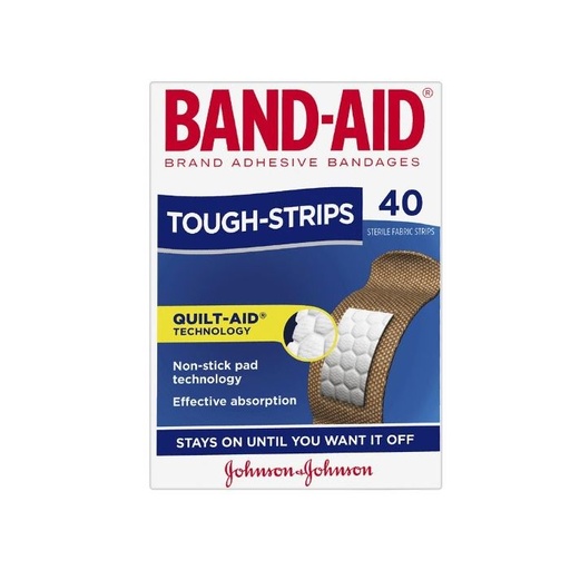 Band-Aid Tough Strips 40s