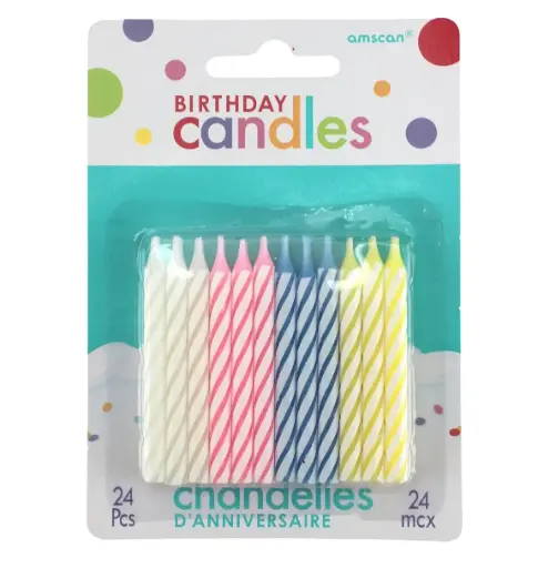 Candles Birthday 24 Pack