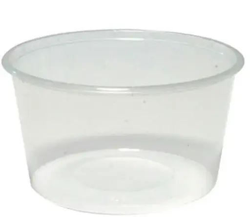 Container Round(C-PP0612) PP Freezer Grade 250ml x 50pcs - Capri