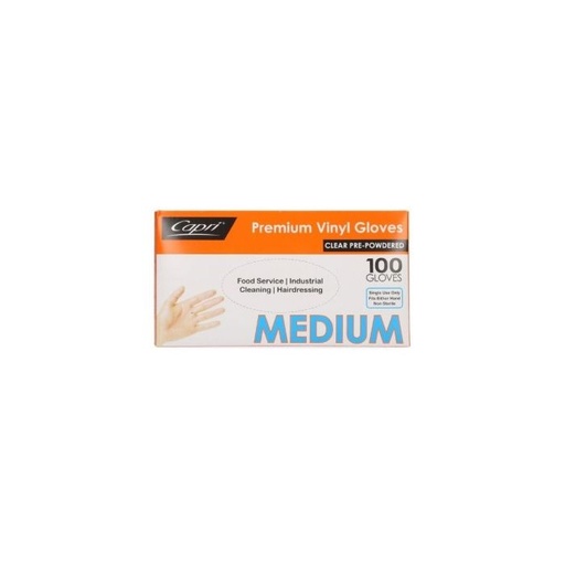 Gloves (C-GV0002) Vinyl (Powdered) Medium 100pcs