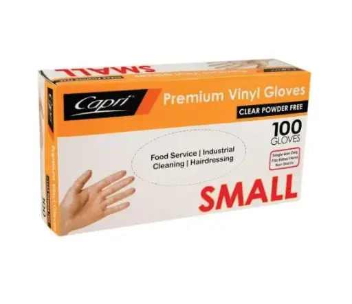 Gloves (C-GV0004) Powder Free Small 100pcs