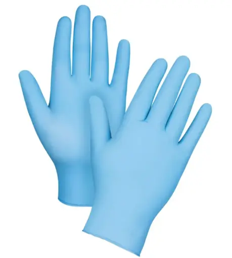 Gloves (C-GV0012) Powder Free BLUE Large 100pcs